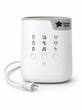 Tommee Tippee Multiwarm Intuitive Bottle Warmer Model 1148 in White and Gray